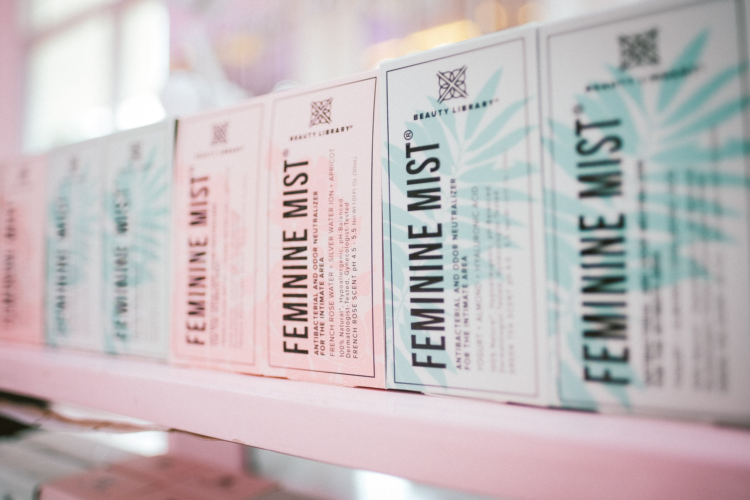 Beauty Library Feminine Mist in French Rose Water and Green Tea Beauty Library Feminine Mist in French Rose Water and Green Tea